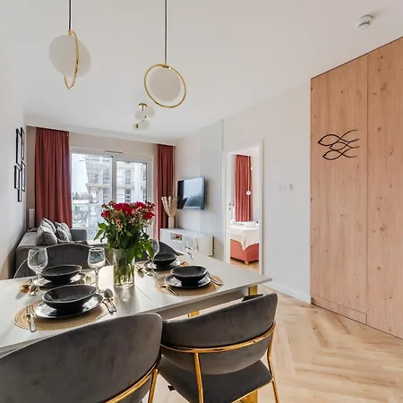 Przy Plazy Z Darmowymi Rowerami 212 By Perlowa Przystan Rent Lägenhet