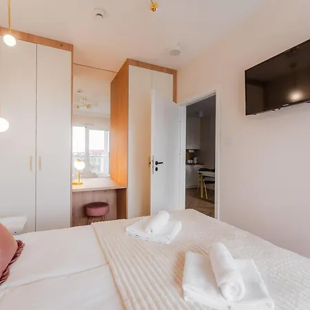 Przy Plazy Z Darmowymi Rowerami 212 By Perlowa Przystan Rent Lägenhet Sianozety